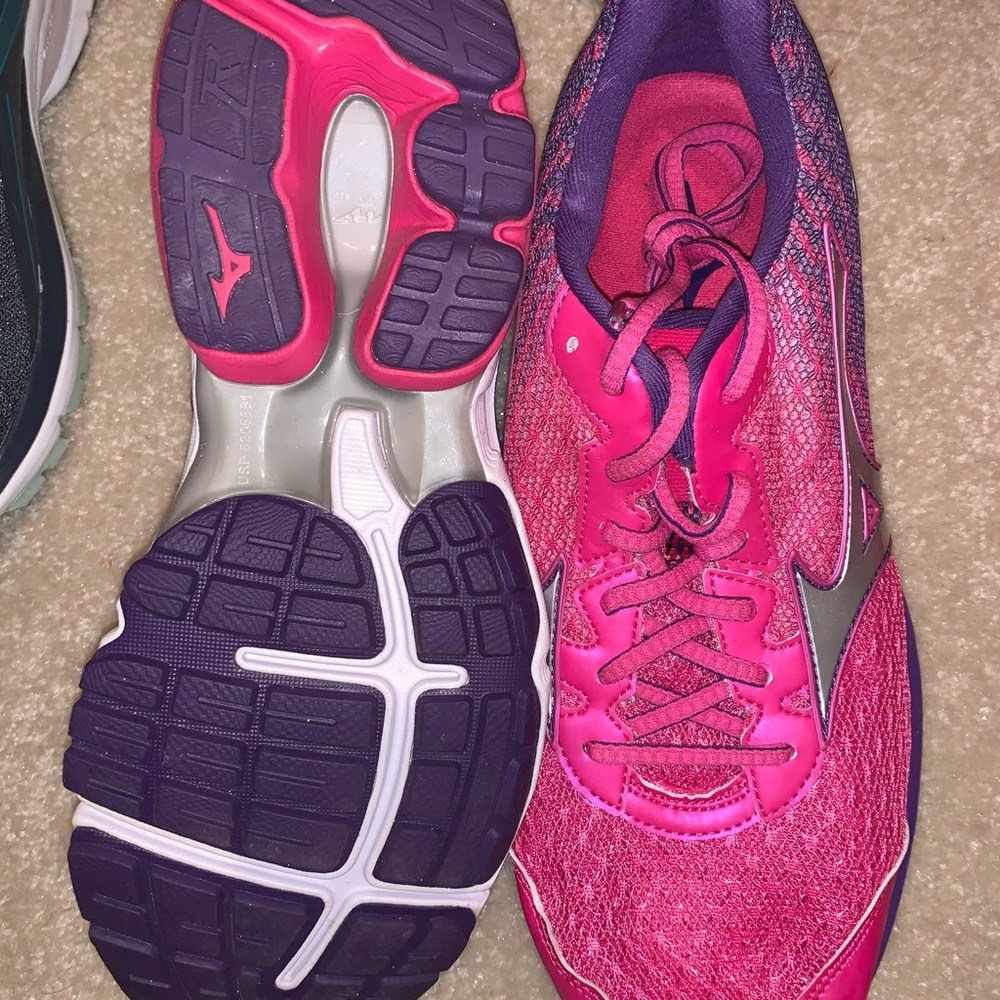 Brooks, Mizuno, ASICS, Newton running shoes.